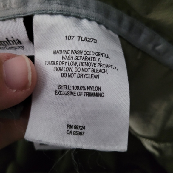 COLUMBIA | Titanium nylon zip off convertible short-pants - Picture 7 of 7